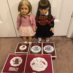 American Girl Doll Molly & Kit Bundle